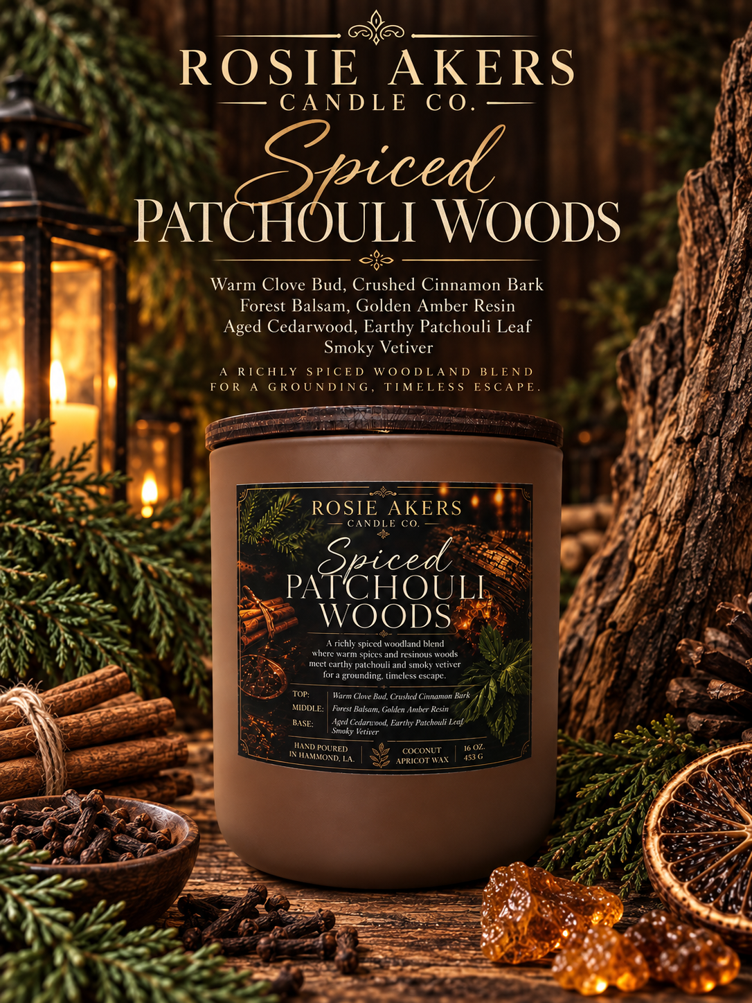 Spiced Patchouli Woods