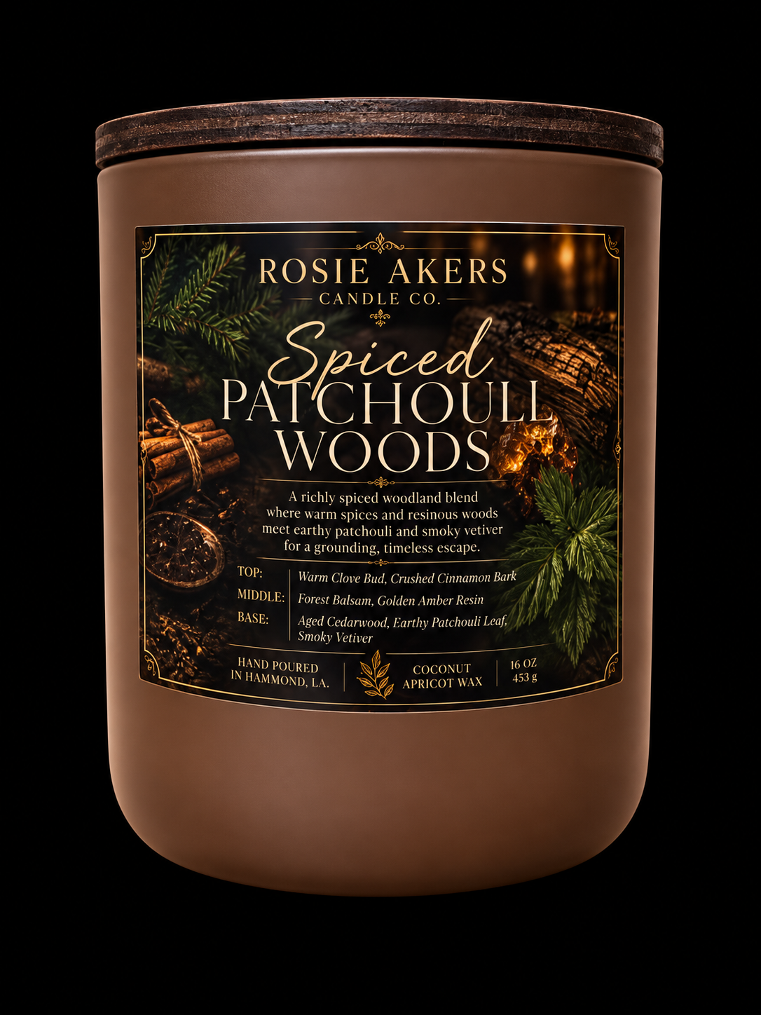 Spiced Patchouli Woods