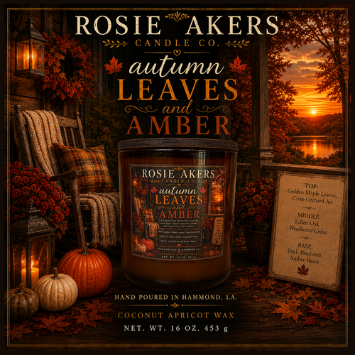 Autumn Leaves and Amber